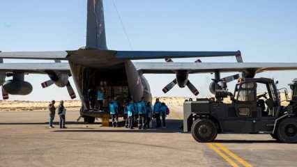 Mısır Kızılayı: Gazze'ye yardım taşıyan 361 uçak El-Ariş havalimanına ulaştı