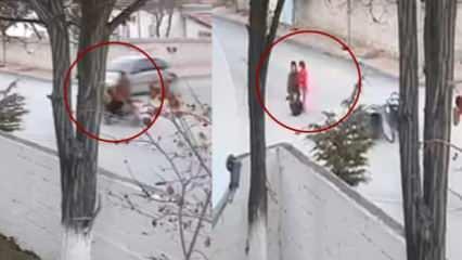Ölümden dönen baba ve kızın birbirine sarıldığı anlar yürekleri dağladı 