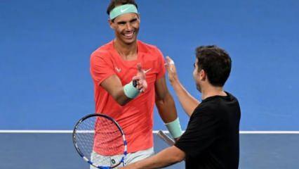 Rafael Nadal, Uluslararası Brisbane'e veda etti