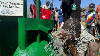 Tut Elimi Derneği Nijer'de iki su kuyusu açtı