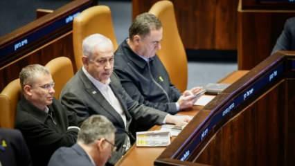 Siyasal Siyonistler arasında çatlak! Kanser Netanyahu Knesset'te