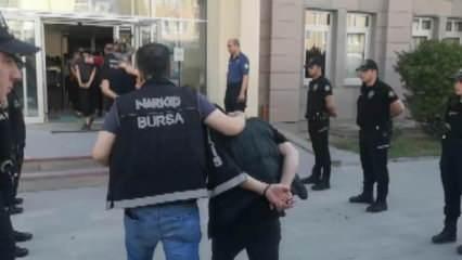 Bursa'da uyuşturucudan kazanılan kara paraya da operasyon!