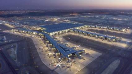 İstanbul Havalimanı 2024'te Avrupa'nın zirvesine yerleşti