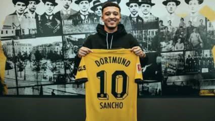 Jadon Sancho, yeniden Borussia Dortmund’da
