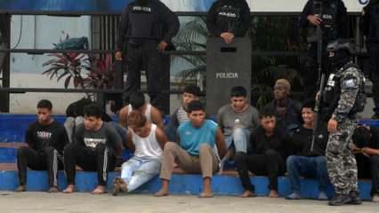 OHAL ilan edilen Ekvador'da yüzlerce çete üyesi yakalandı