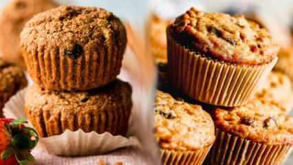 Sağlıklı kepekli muffin tarifi, nasıl yapılır?