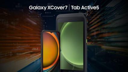 Samsung, Galaxy XCover7 ve Galaxy Tab Active5'i tanıttı!