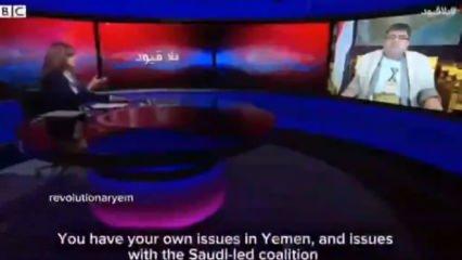 Yemenli yetkiliden BBC muhabirine kapak gibi cevap!