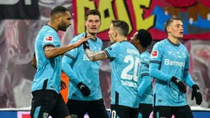 Bayer Leverkusen, Leipzig'i son dakika golüyle yendi