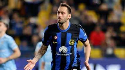 Hakan Çalhanoğlu gol attı! Inter, kupada finale yükseldi