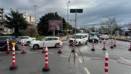 İBB'nin Kadıköy'de yaptığı çevre düzenlemesi çalışması trafik yoğunluğuna neden oldu