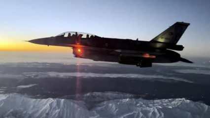 SON DAKİKA! Irak ve Suriye'nin kuzeyine hava harekatı: 23 hedef imha edildi
