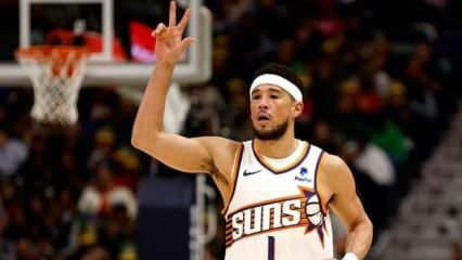 Suns, Booker'ın 52 sayısıyla Pelicans'ı 123-109 yendi