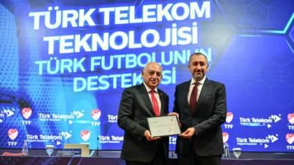  Türk Telekom'dan Türk futboluna teknoloji desteği
