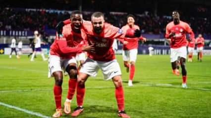 3. Lig ekibi Ligue 1 takımını eledi! Toplam skor: 15-14