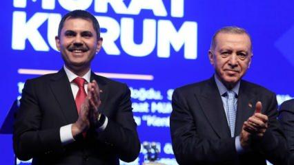 Erdoğan: Murat Kurum'la yeniden İstanbul'u yaşayacağız
