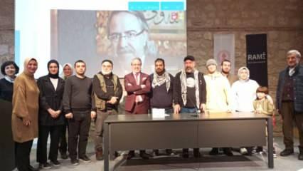 Mustafa Armağan çizgi roman öğrencileriyle bir araya geldi