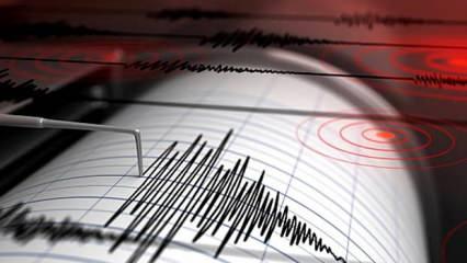 Kahramanmaraş'ta 3,5 büyüklüğünde deprem oldu