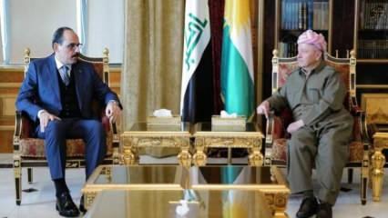 MİT Başkanı İbrahim Kalın'dan Irak'a 2. ziyaret! Barzani ile kritik görüşme