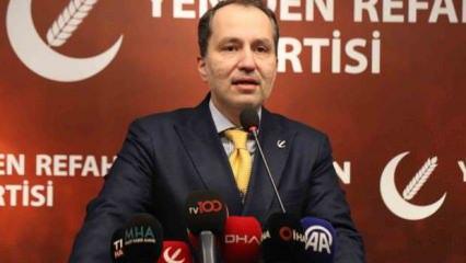 Yeniden Refah Partisi 74 belediye başkan adayını açıkladı