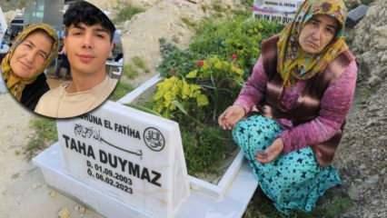 Depremde ölen fenomen Taha Duymaz'ın annesinden yürek yakan sözler! 