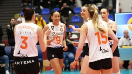 Eczacıbaşı Dynavit, play-off turuna galibiyetle başladı