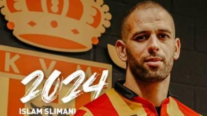 Islam Slimani yeni takımına imzayı attı