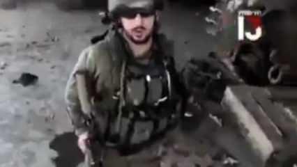 Kameraya son bakış! İsrail askerini böyle vurdular 