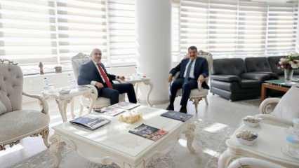 Sami Er, Başkan Gürkan ile bir araya geldi