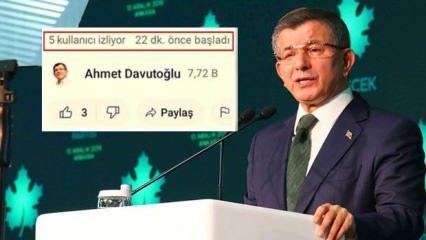 Ahmet Davutoğlu'na canlı yayın şoku! Herkes aynı şeyi merak etti