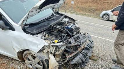 AK Parti İlçe Başkanı trafik kazası geçirdi!