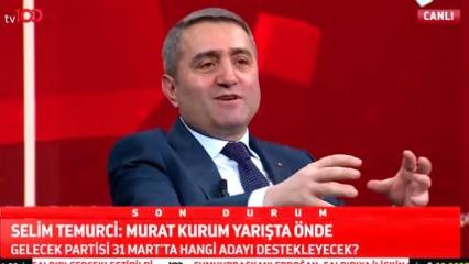 AK Parti ile ittifak yapacaklar mı? Gelecek Partisi'nden Murat Kurum'a destek ve itiraf