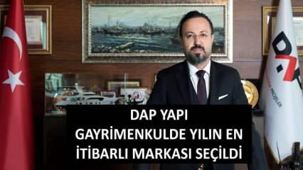 DAP Yapı, gayrimenkulün  ‘en itibarlı markası’ seçildi