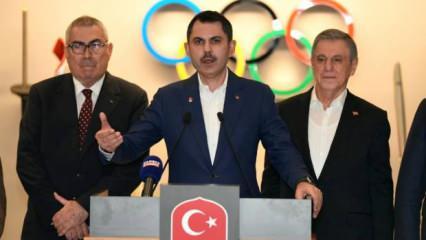 Murat Kurum'dan 'Olimpiyat' hedefi: İstanbul'u küresel sporun başkenti yapacağız!