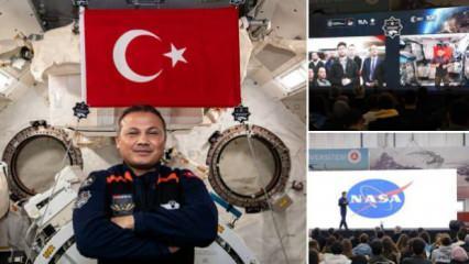 "Yunanistan yıldızları izlerken ilk Türk astronot Dünya'ya döndü"