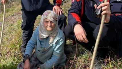 4 gündür kayıp olan yaşlı kadın bu halde bulundu