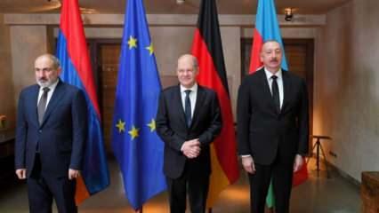 Aliyev ile Paşinyan Münih'te bir araya geldi