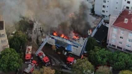 Arnavutköy'de yangın: Çok sayıda ekip gönderildi