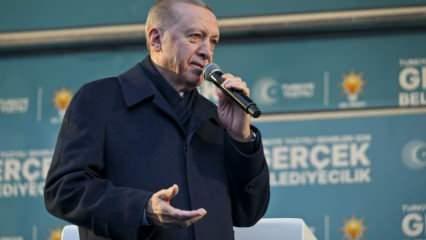 Başkan Erdoğan, Trabzon mitinginde müjdeli haberi duyurdu!