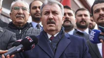 Destici'den CHP'ye slogan uyarısı: Hukuki adımlar atacağız
