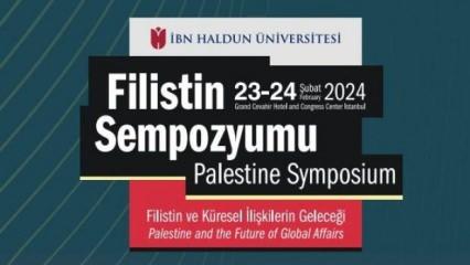 İbn Haldun Üniversitesi 'Filistin Sempozyumu' düzenliyor