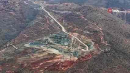 Maden sahası toprak kaymasından önce böyle görüntülendi