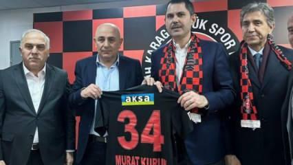 İBB Başkan adayı Murat Kurum'dan Süper Lig ekibine tesis müjdesi
