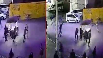Taksim'de silah sesleri! 1 kişi yaralandı