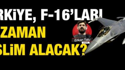 Türkiye, F-16'ları ne zaman teslim alacak?