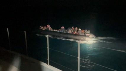 20'si çocuk 50 düzensiz göçmen yakalandı