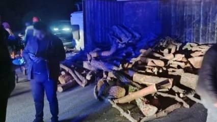Manisa'da kamyon ile otomobil çarpıştı: 1 ölü, 1 yaralı