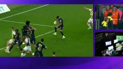 Fenerbahçe 90+5'te penaltı kazandı! Herkes bu pozisyonu konuşuyor