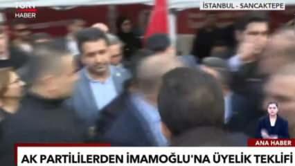 İmamoğlu ile MHP ilçe başkanı arasında gerginlik