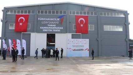 Kahramanmaraş'ta uçak parçası üretecek TUSAŞ tesisi açıldı